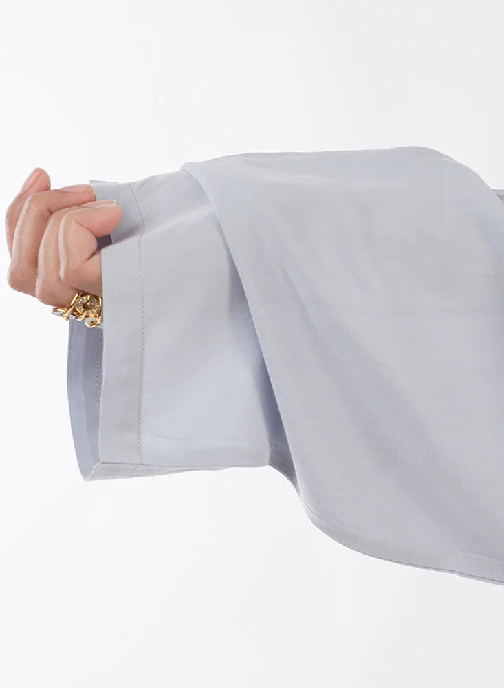 Premium Rayon Prayer Garment - Marine Blue