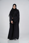 Black Silk Abaya &amp; Hijab Set