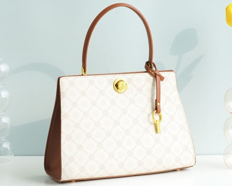 Off - White Aura Leather Handbag 20888L