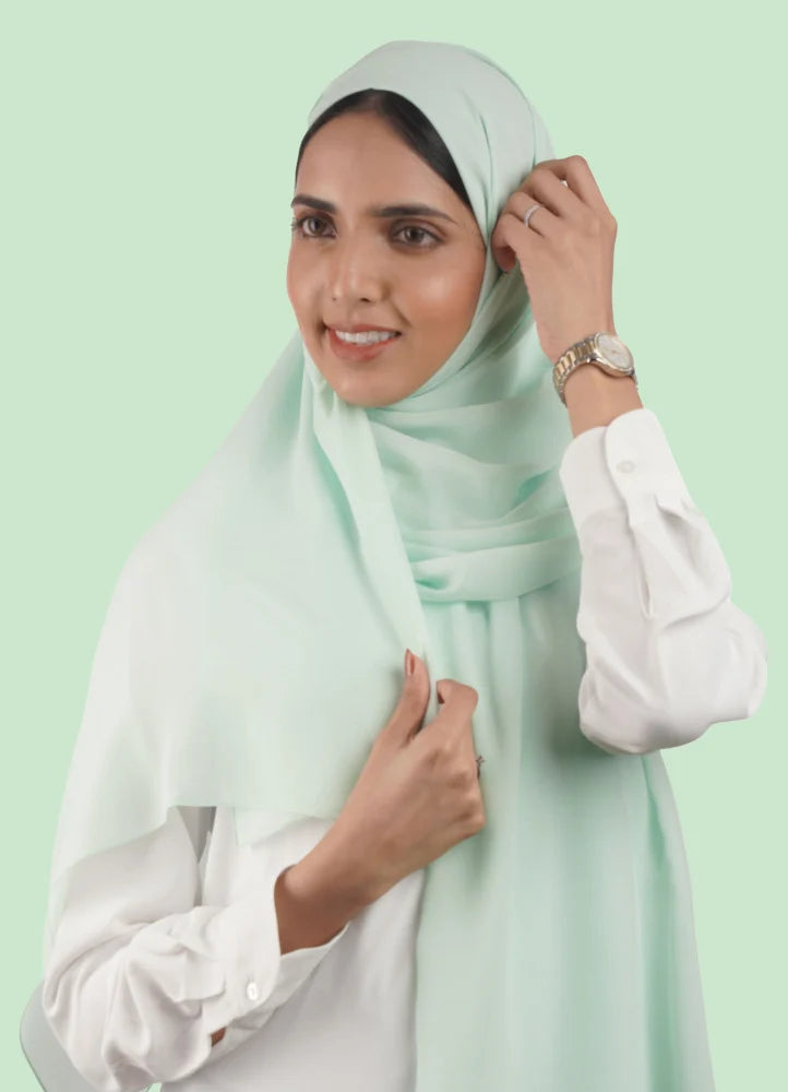 Japanese Tales - Light Tiffany Hijab/Scarves