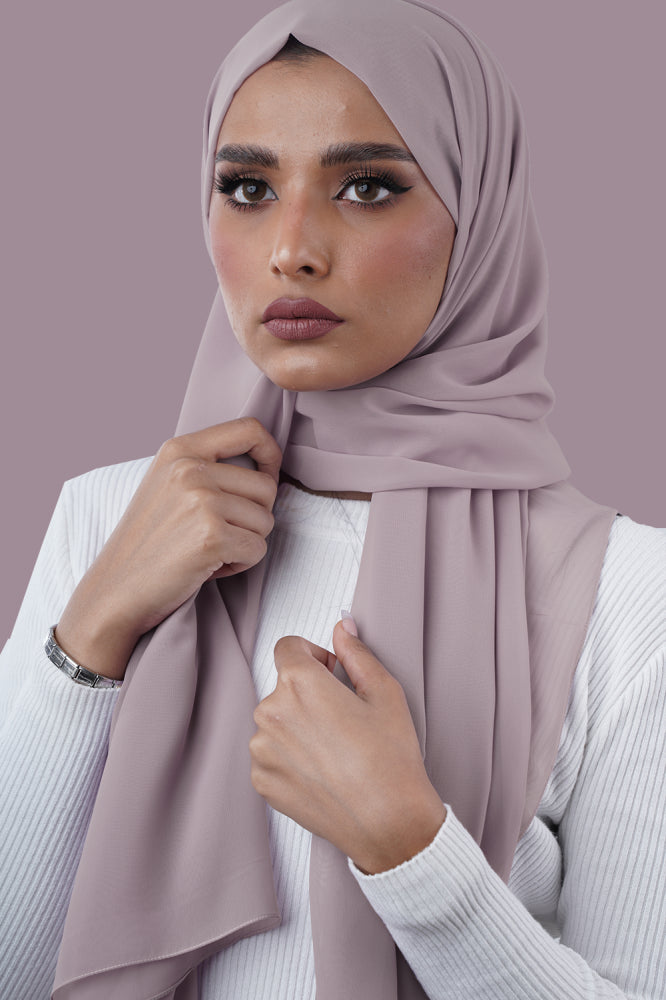 Japanese Tales - Violet Hijab/Scarves