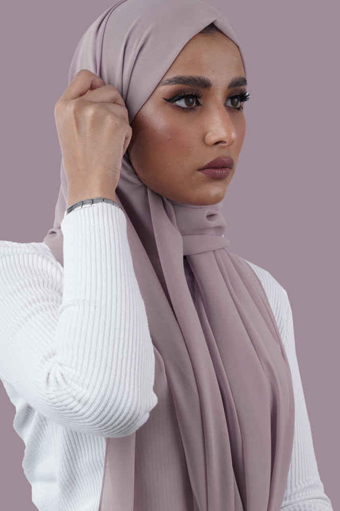 Japanese Tales - Violet Hijab/Scarves