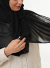 Japanese Tales - Black Hijab/Scarves