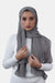 Japanese Tales - Grey Hijab/Scarves