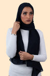 Japanese Tales - Navy Blue Hijab/Scarves