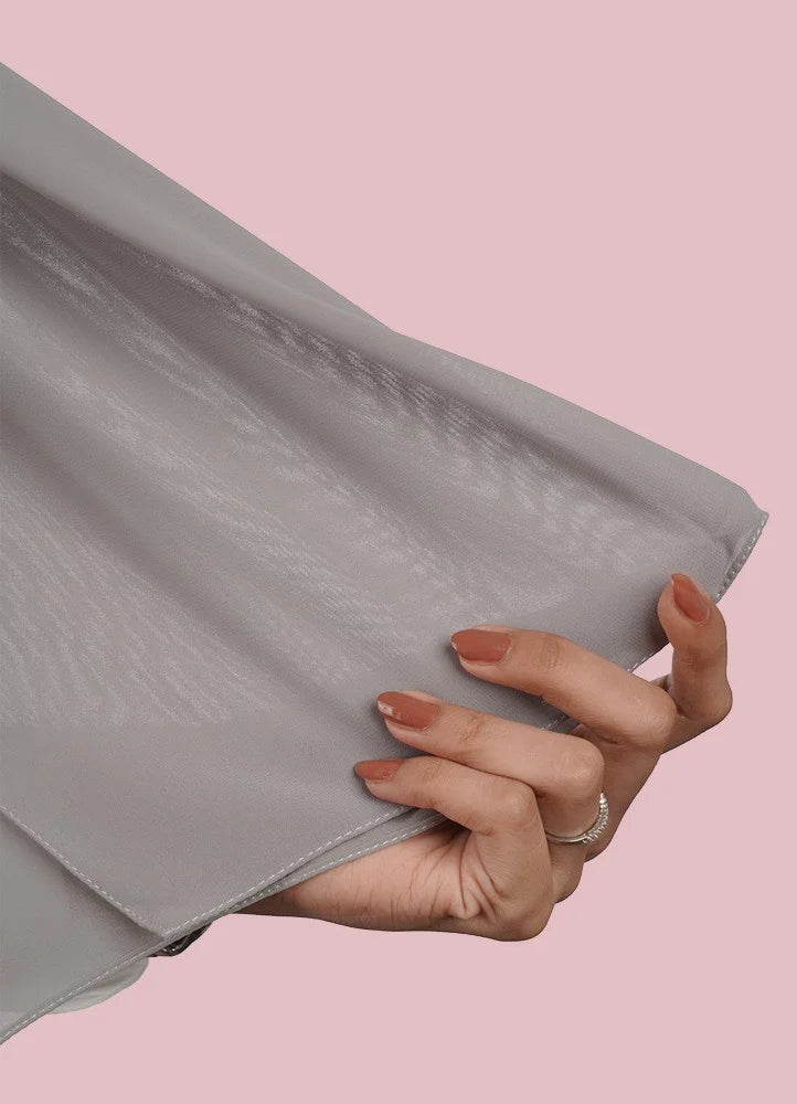 Japanese Tales - Dark Grey Hijab/Scarves