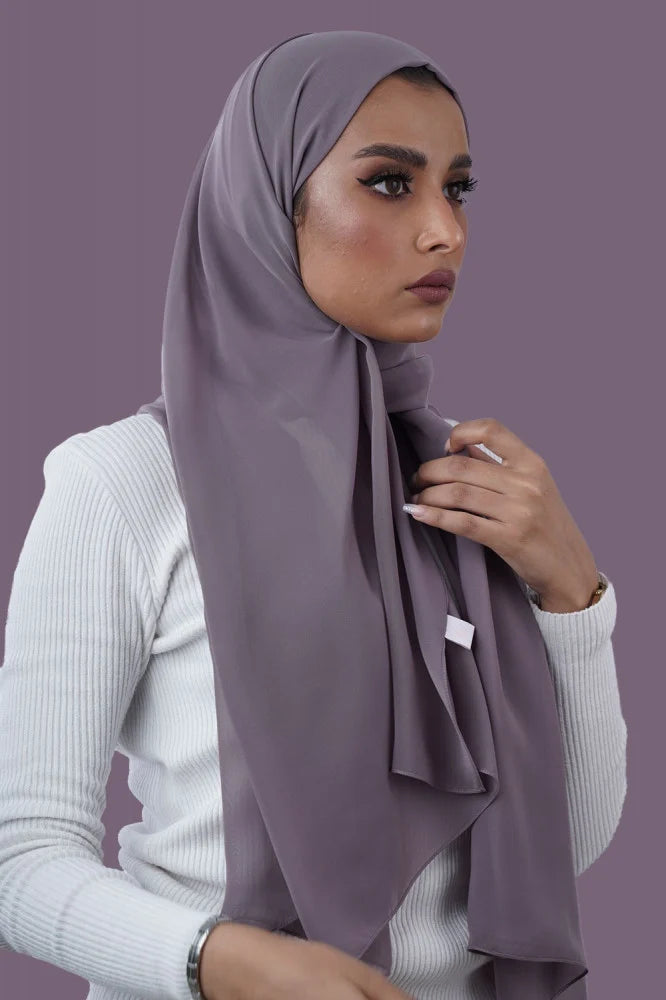 Japanese Tales - Violet Blue Hijab/Scarves
