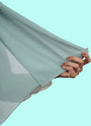 Japanese Tales - Turquoise Hijab/Scarves