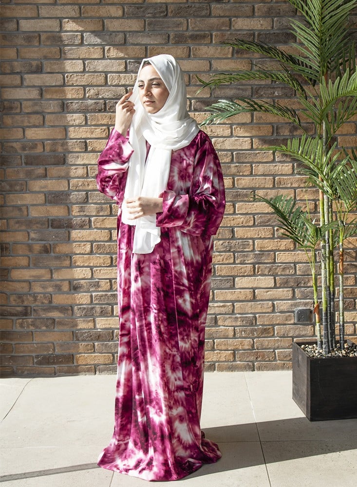 Crinkle/Wavy - Fuchsia/Hot Pink Prayer Garment