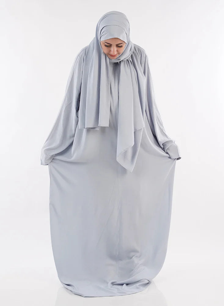 Premium Rayon Prayer Garment - Marine Blue