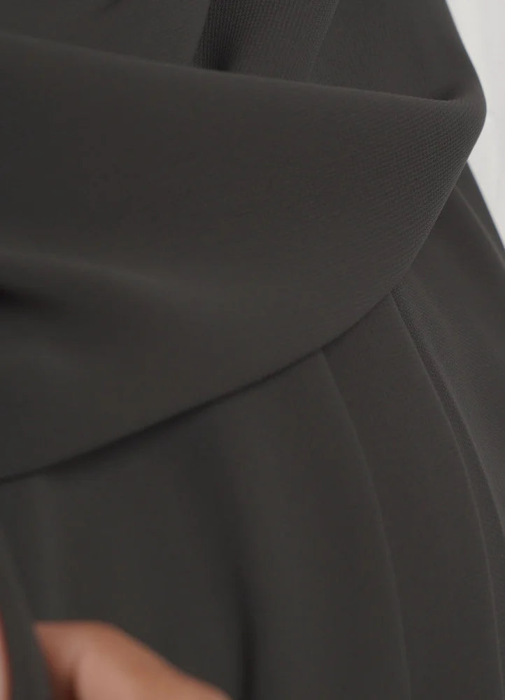 Japanese Tales - Dark Grey Hijab/Scarves