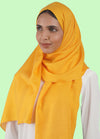 Spanish - Striped Lime Mustard Hijab/Scarf