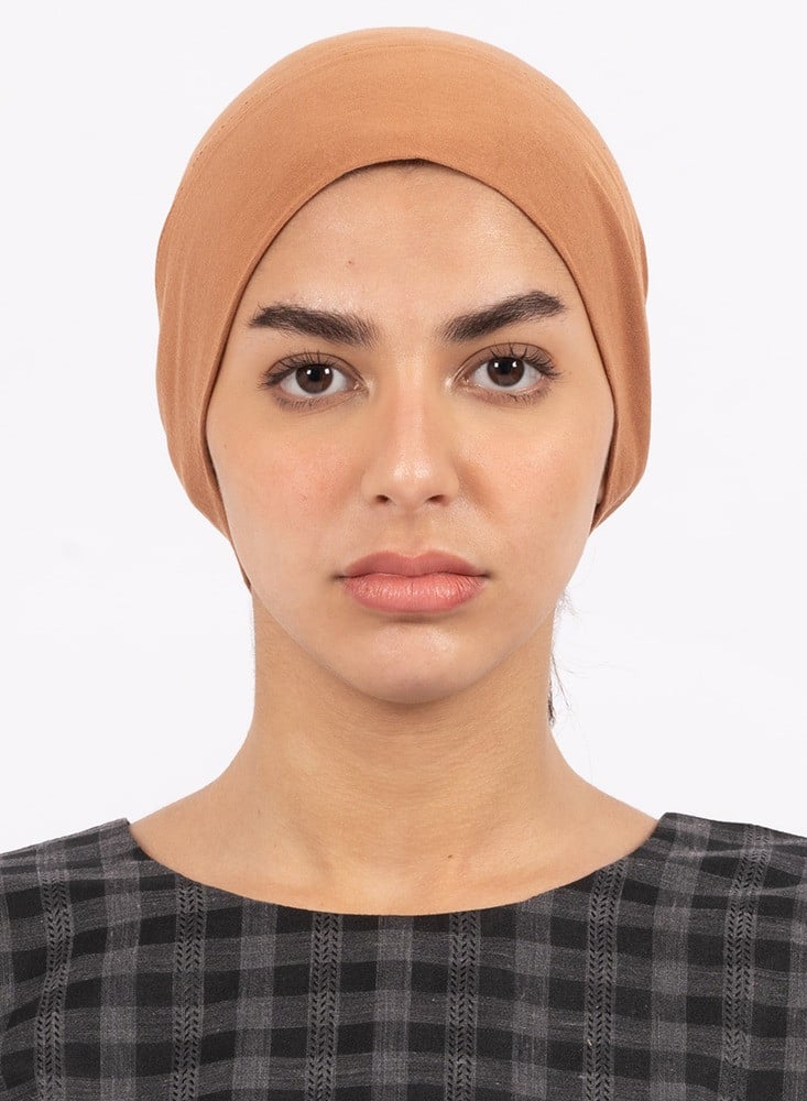 Hijab Cap Brick Red