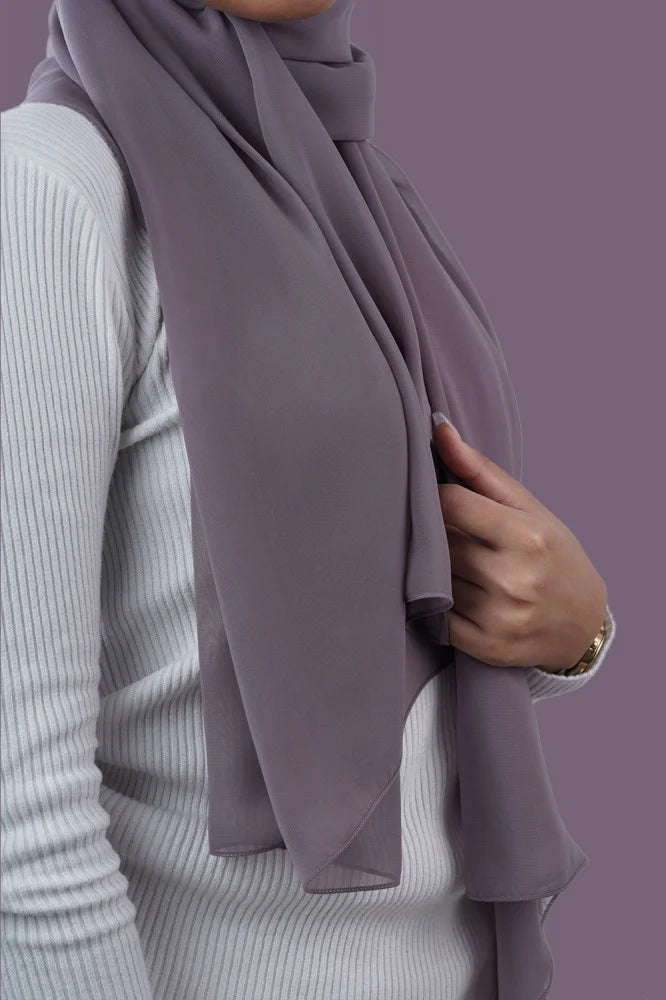 Japanese Tales - Violet Blue Hijab/Scarves