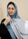 Tales - Turquoise and Grey Hijab/Scarves