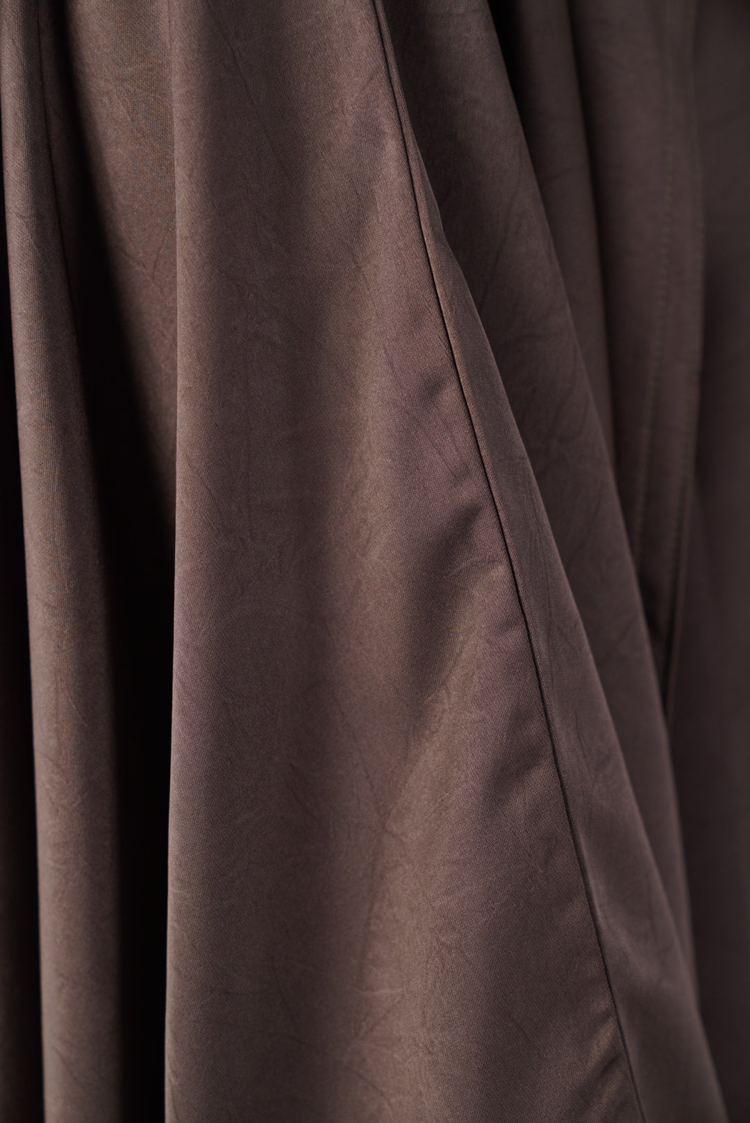 Silk Brown Abaya &amp; Hijab Set