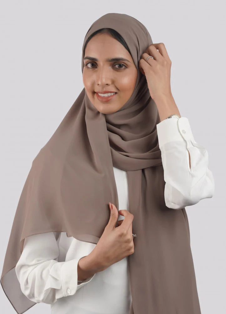 Japanese Tales - Light Beige Hijab/Scarves