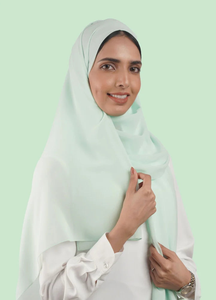 Japanese Tales - Light Tiffany Hijab/Scarves