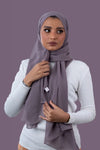 Japanese Tales - Violet Blue Hijab/Scarves