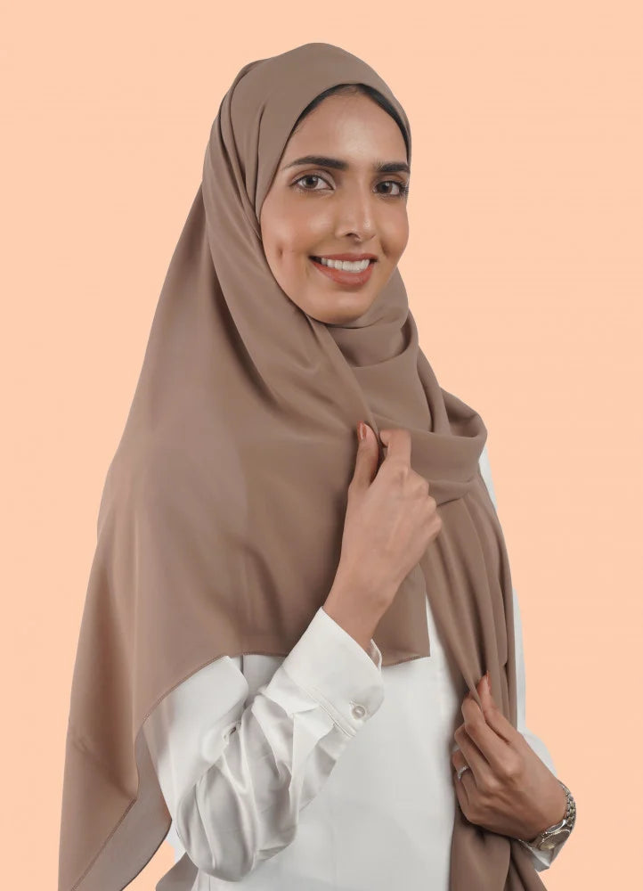 Japanese Tales - Dark Grey Hijab/Scarves