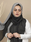 Tales - Turquoise and Grey Hijab/Scarves