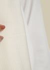 Spanish - Striped Cream Hijab/Scarf