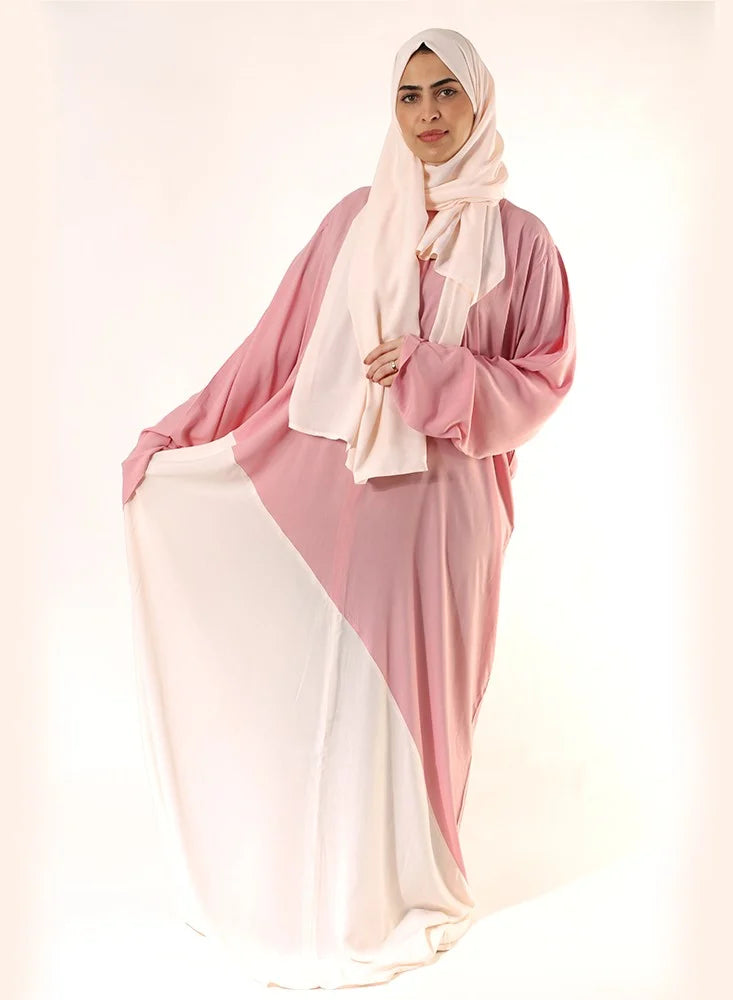 Prayer Garment Combined Colours Pink and Light Pink