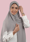 Japanese Tales - Dark Grey Hijab/Scarves