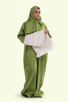 Yaqoot Pistachio Cotton Prayer Garment