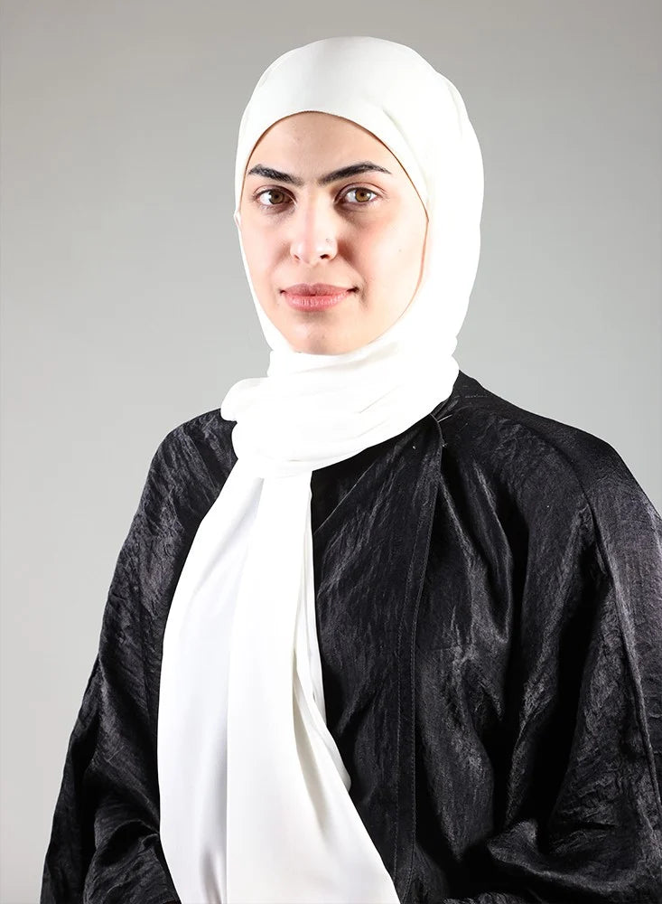 Hijab/Scarf with Cream Bandana