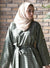 Linen Modest Fishtail Dress