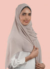 Japanese Tales - Light Mauve Hijab/Scarves