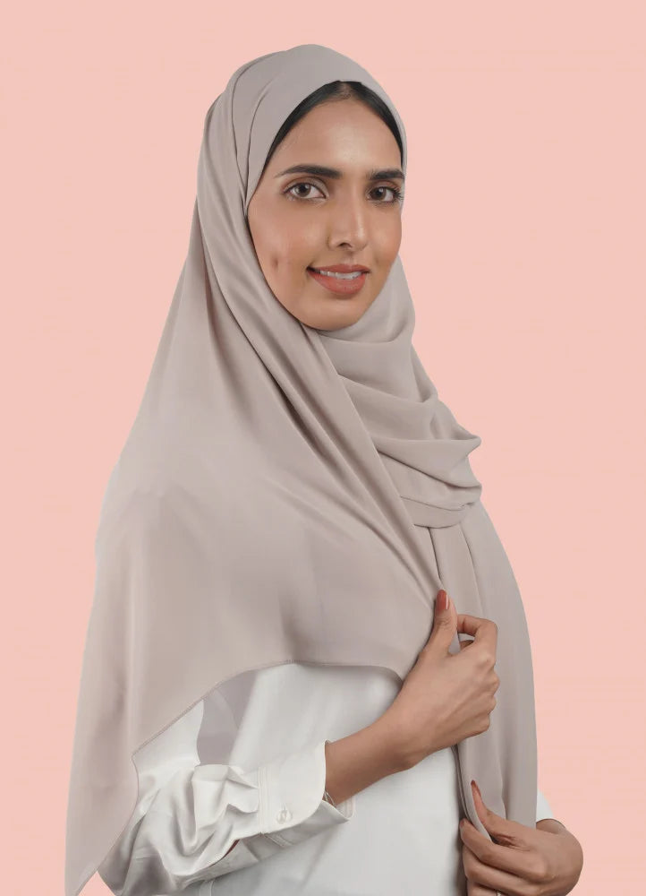 Japanese Tales - Light Mauve Hijab/Scarves