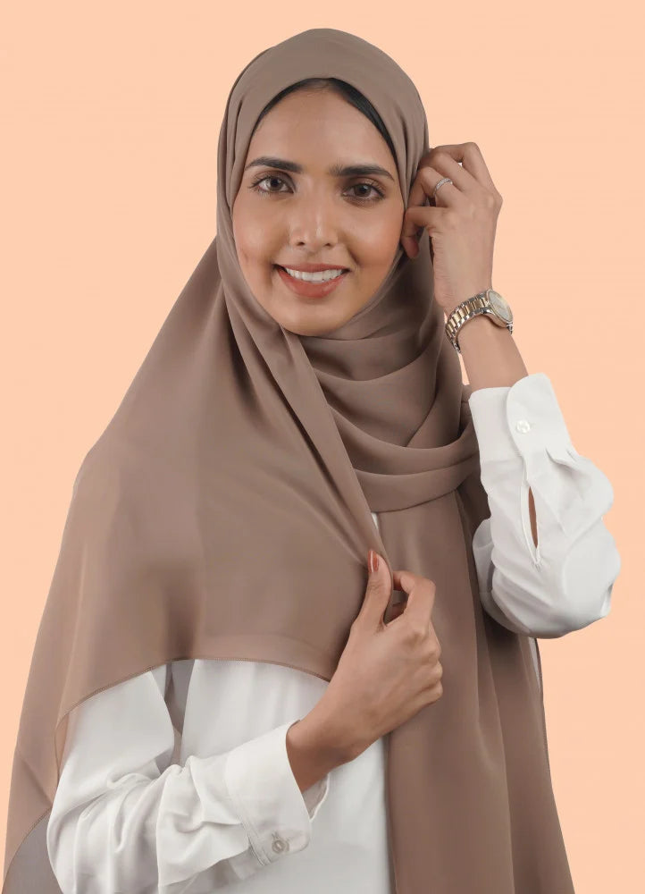 Japanese Tales - Dark Grey Hijab/Scarves