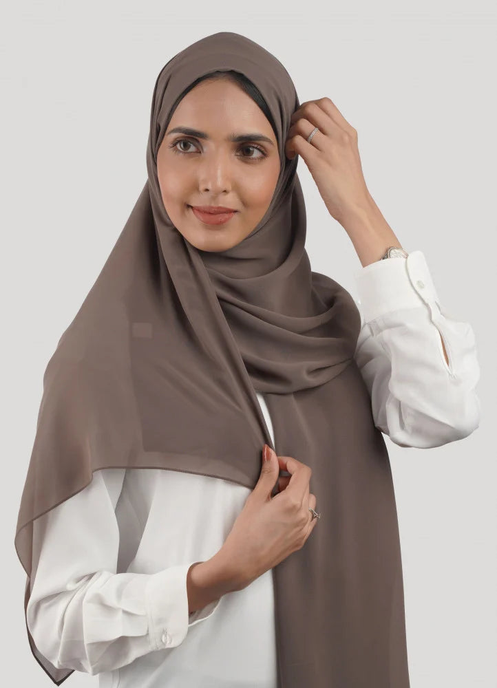 Japanese Tales - Dark Grey Hijab/Scarves