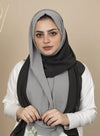 Tales - Turquoise and Grey Hijab/Scarves