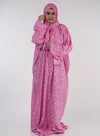 Pink Flowery/Wooded Prayer Garment