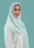 Japanese Tales - Dark Tiffany Hijab/Scarves