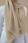 Japanese Tales - Camel/Golden Beige Hijab/Scarves