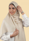 Spanish - Striped Lime Green Hijab/Scarf