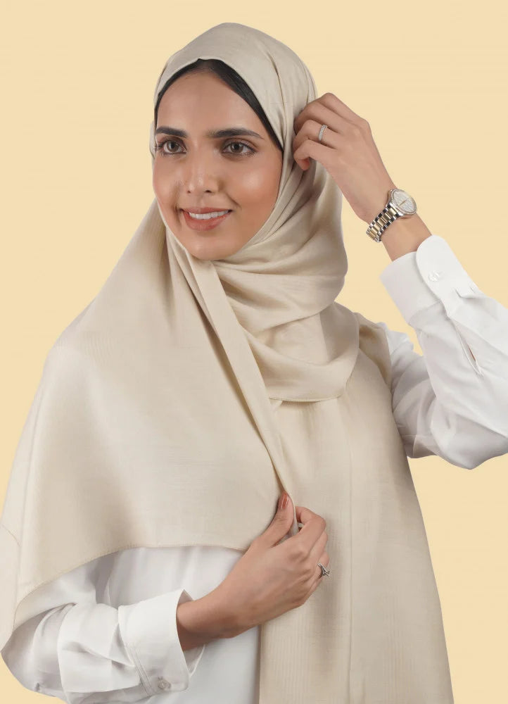 Spanish - Striped Lime Green Hijab/Scarf