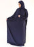 Rayon wrap prayer sheet navy blue