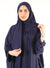 Rayon wrap prayer sheet navy blue