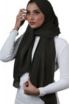 Japanese Tales - Dark Olive Green Hijab/Scarves