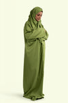 Yaqoot Pistachio Cotton Prayer Garment